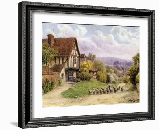 Cropthorne, Near Evesham, Worcester-Alfred Robert Quinton-Framed Giclee Print