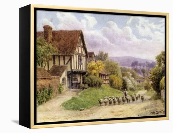 Cropthorne, Near Evesham, Worcester-Alfred Robert Quinton-Framed Premier Image Canvas