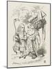 Croquet Alice and the Duchess-John Tenniel-Mounted Photographic Print