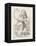 Croquet Alice with the Flamingo-John Tenniel-Framed Premier Image Canvas