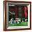 "Croquet Game", September 29, 1951-John Falter-Framed Giclee Print