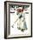 "Croquet" or "Wicket Thoughts" Saturday Evening Post Cover, September 5,1931-Norman Rockwell-Framed Giclee Print