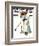 "Croquet" or "Wicket Thoughts" Saturday Evening Post Cover, September 5,1931-Norman Rockwell-Framed Giclee Print