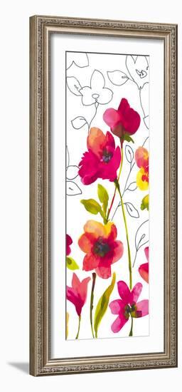 Croquis Floral I-Sandra Jacobs-Framed Giclee Print