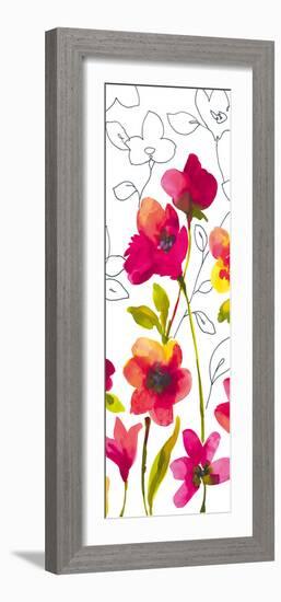 Croquis Floral I-Sandra Jacobs-Framed Giclee Print