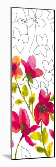 Croquis Floral II-Sandra Jacobs-Mounted Giclee Print