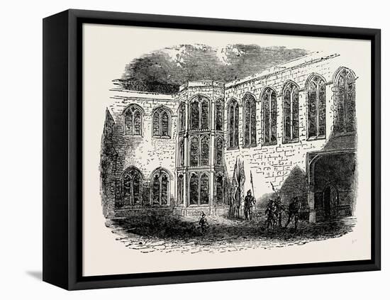 Crosby Place the Palace of Richard III-null-Framed Premier Image Canvas