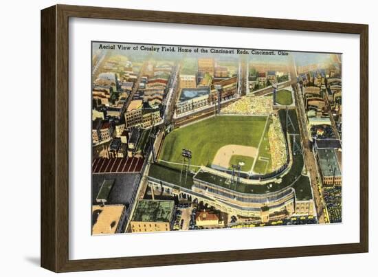 Crosley Field, Cincinnati, Ohio-null-Framed Art Print