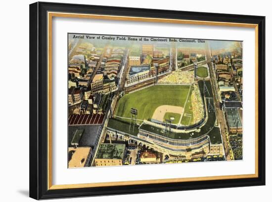 Crosley Field, Cincinnati, Ohio-null-Framed Art Print