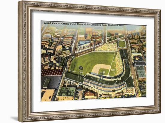 Crosley Field, Cincinnati, Ohio-null-Framed Premium Giclee Print