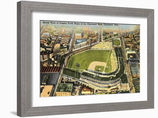 Crosley Field, Cincinnati, Ohio-null-Framed Premium Giclee Print