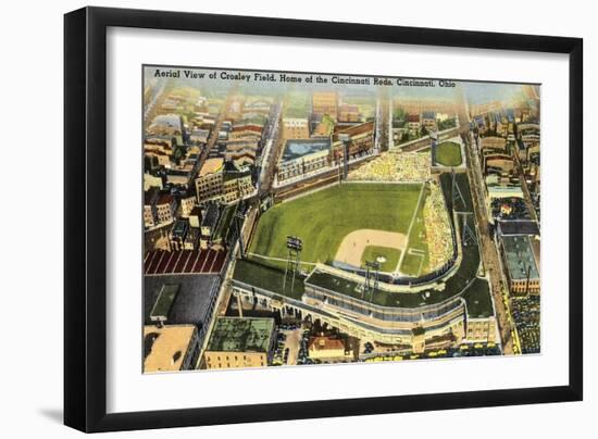 Crosley Field, Cincinnati, Ohio-null-Framed Premium Giclee Print