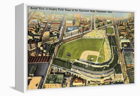 Crosley Field, Cincinnati, Ohio-null-Framed Stretched Canvas