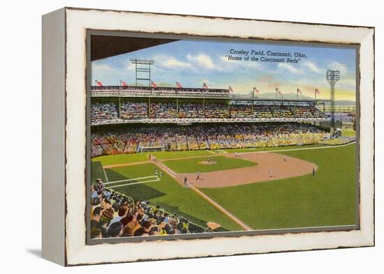 Crosley Field, Cincinnati, Ohio-null-Framed Stretched Canvas