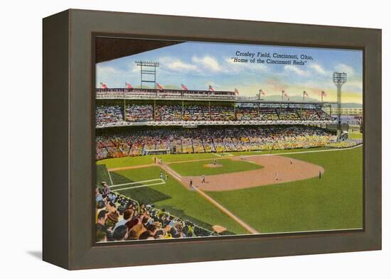 Crosley Field, Cincinnati, Ohio-null-Framed Stretched Canvas