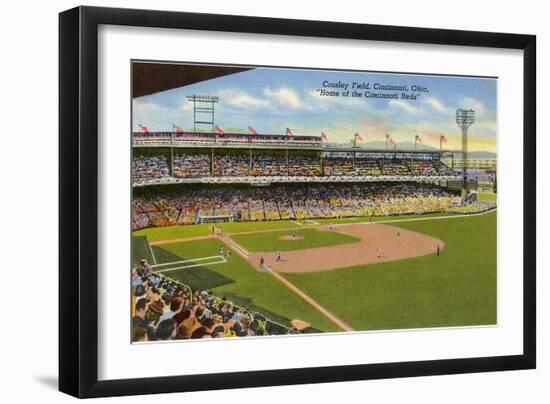 Crosley Field, Cincinnati, Ohio-null-Framed Art Print