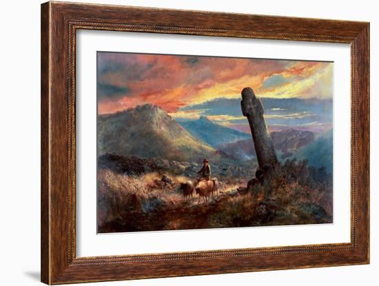 Cross at Chagford-William Widgery-Framed Giclee Print