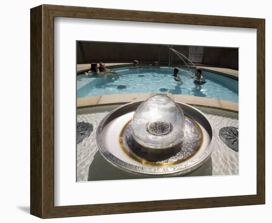 Cross Bath, Thermae Bath Spa, Bath, Avon, England, United Kingdom-Matthew Davison-Framed Photographic Print