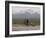 Cross-Country Bicyclist, US Hwy 50, Toiyabe Range, Great Basin, Nevada, USA-Scott T. Smith-Framed Photographic Print