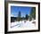 Cross Country Skiing, Lone Mountain, Montana, Western Area, Yellowstone, USA-Alison Wright-Framed Photographic Print