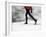 Cross Country Skiing on Spray River Trail, Banff, Alberta-Michele Westmorland-Framed Photographic Print