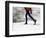 Cross Country Skiing on Spray River Trail, Banff, Alberta-Michele Westmorland-Framed Photographic Print