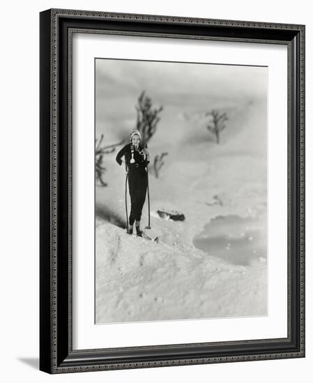 Cross Country Skiing-null-Framed Photo