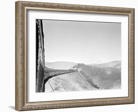 Cross Country Travel-Sam Shere-Framed Photographic Print