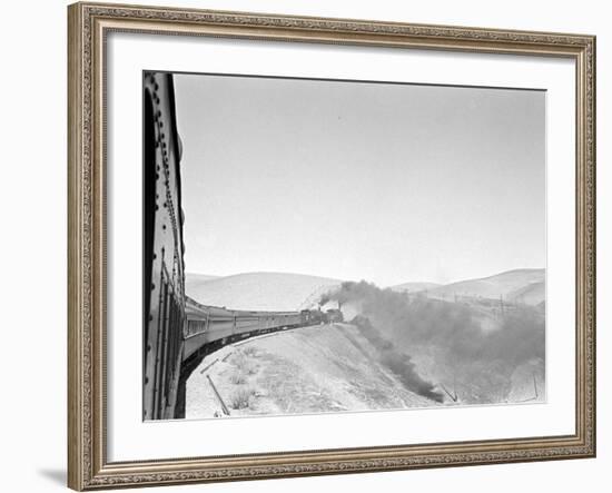 Cross Country Travel-Sam Shere-Framed Photographic Print