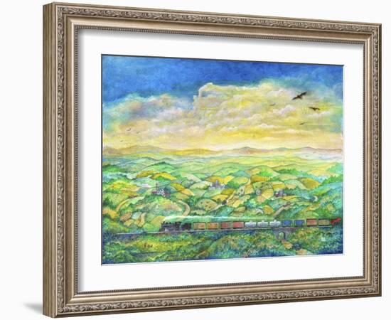 Cross Country-Bill Bell-Framed Giclee Print