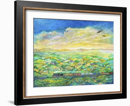 Cross Country-Bill Bell-Framed Giclee Print