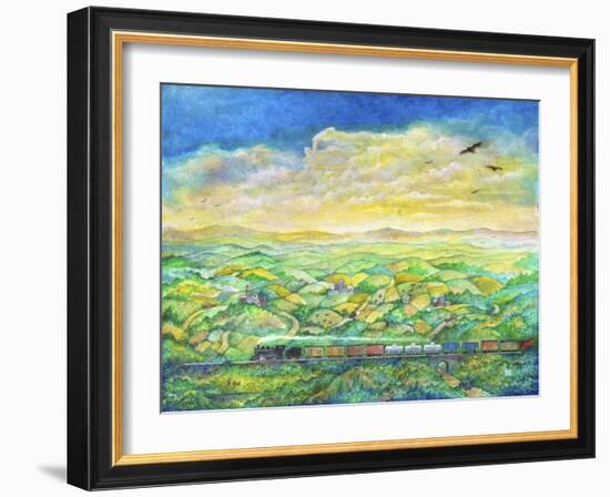 Cross Country-Bill Bell-Framed Giclee Print