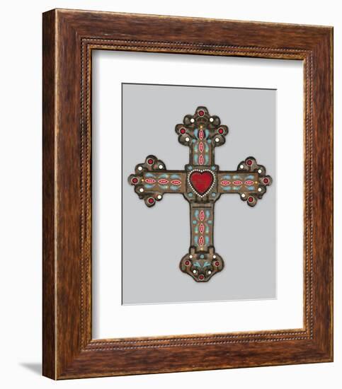 Cross I-Maria Mendez-Framed Art Print