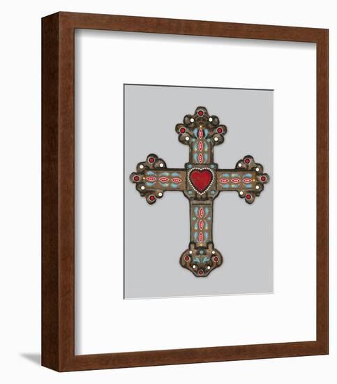 Cross I-Maria Mendez-Framed Art Print