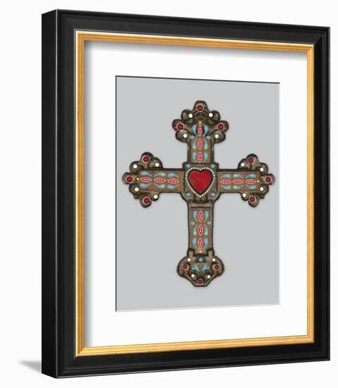 Cross I-Maria Mendez-Framed Art Print