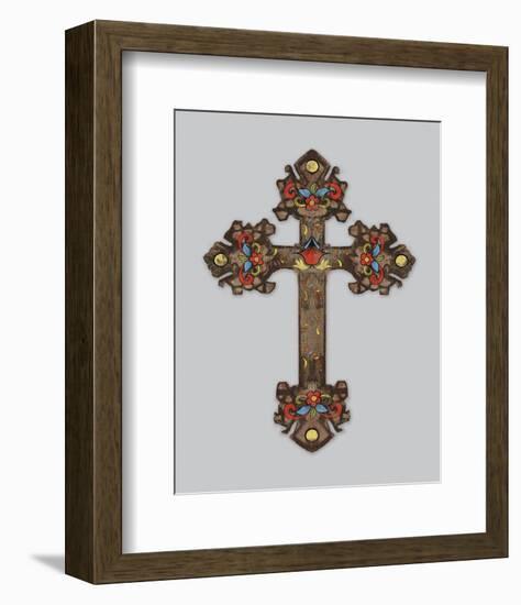 Cross II-Maria Mendez-Framed Art Print