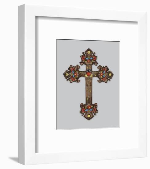 Cross II-Maria Mendez-Framed Art Print