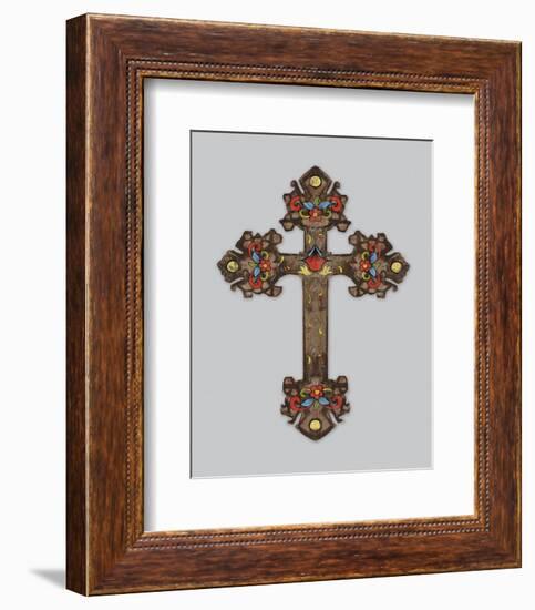 Cross II-Maria Mendez-Framed Art Print