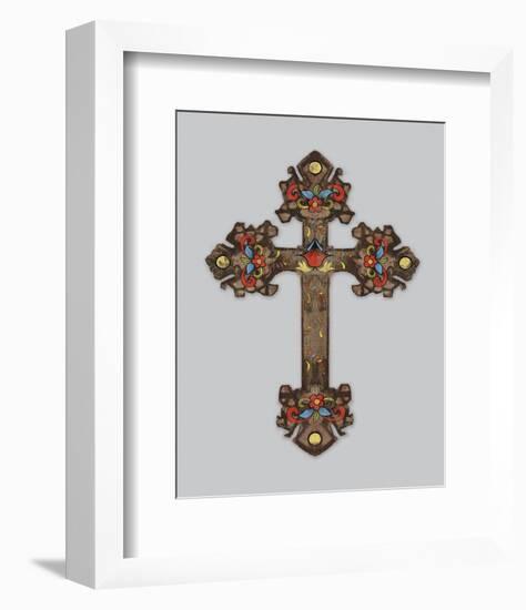 Cross II-Maria Mendez-Framed Art Print