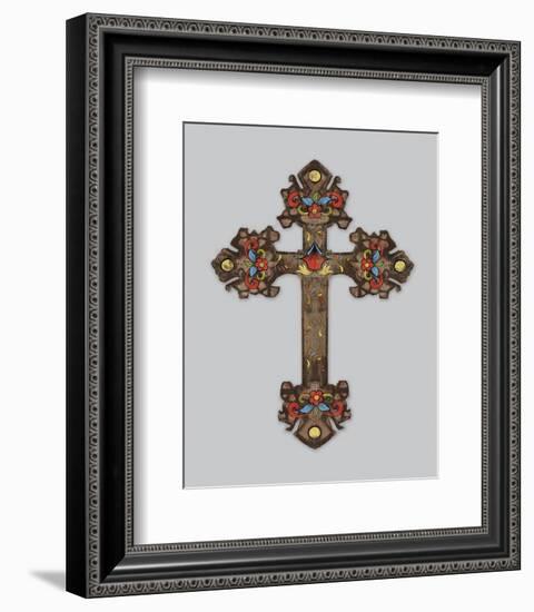 Cross II-Maria Mendez-Framed Art Print