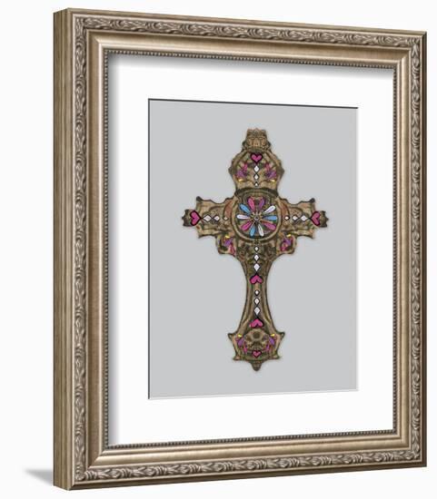 Cross IV-Maria Mendez-Framed Art Print