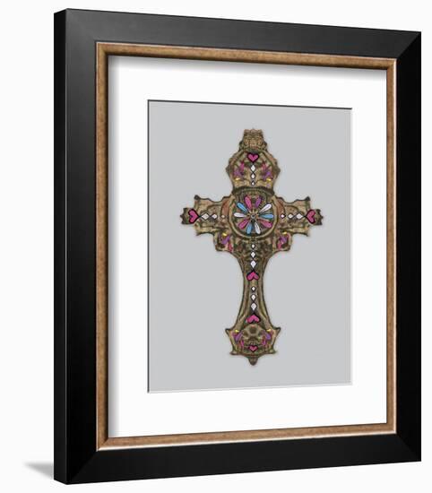 Cross IV-Maria Mendez-Framed Art Print