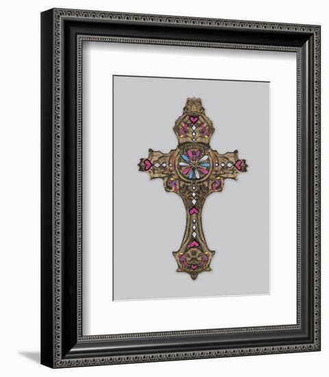 Cross IV-Maria Mendez-Framed Art Print