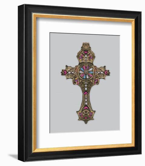 Cross IV-Maria Mendez-Framed Art Print