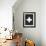 Cross On Black-LILA X LOLA-Framed Art Print displayed on a wall