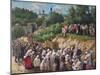 Cross Procession at the Pskovo-Pechersky Dormition Monastery-Nikolai Vasilyevich Kharitonov-Mounted Giclee Print