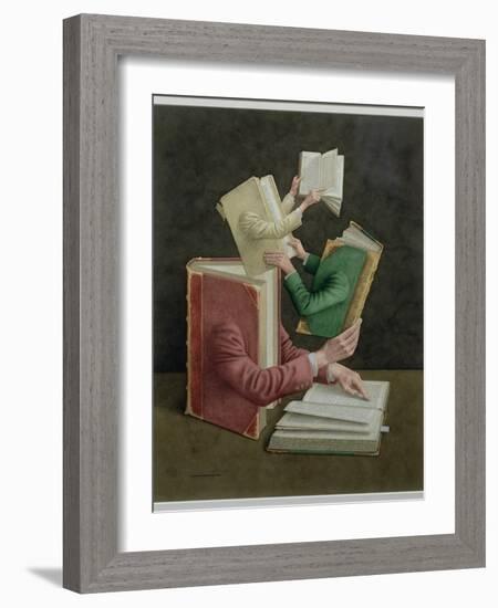 Cross References, 2003-Jonathan Wolstenholme-Framed Giclee Print