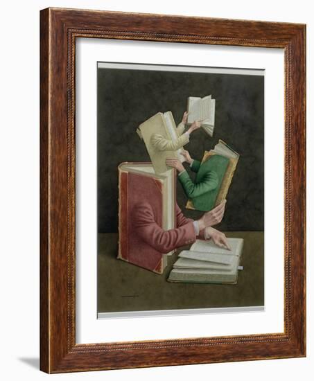 Cross References, 2003-Jonathan Wolstenholme-Framed Giclee Print