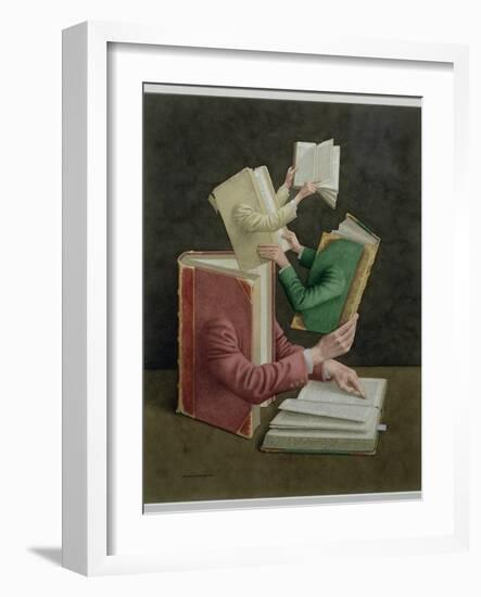 Cross References, 2003-Jonathan Wolstenholme-Framed Giclee Print