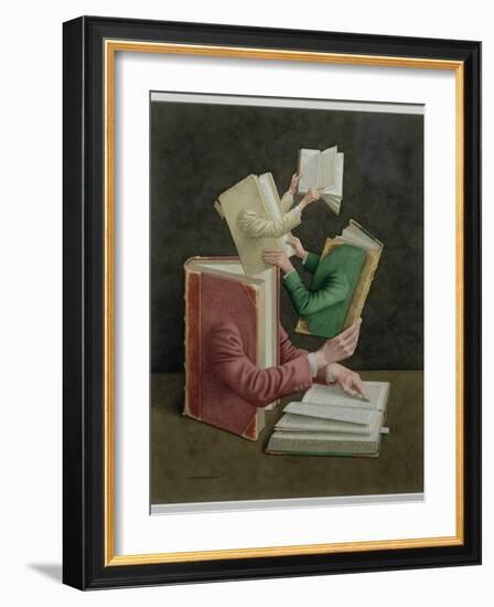 Cross References, 2003-Jonathan Wolstenholme-Framed Giclee Print